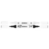 Dekormarker készlet, akril, 1-2 mm, kétvégű, KORES " K-Kreative", 2 különböző szín