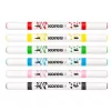 Dekormarker készlet, akril, 1-2 mm, kétvégű, KORES " K-Kreative", 6 különböző szín