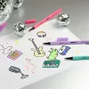 Filctoll készlet, kimosható, KORES "K-beats", 15 különböző szín