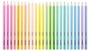 Színes ceruza készlet, háromszögletű, KORES "Kolores Pastel", 24 pasztell szín