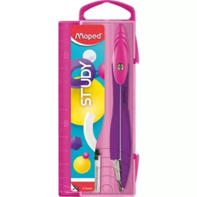   Körző, heggyel, MAPED "Study Pop", vegyes színek