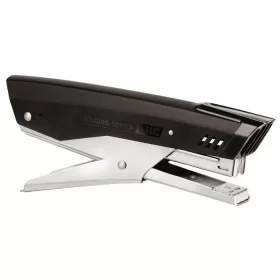   Tűzőgép, kézi, 24/6, 26/6, 20 lap, MAPED "Essentials Plier", fekete