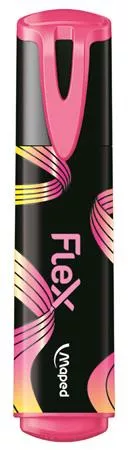 Szövegkiemelő display, 1-5 mm, MAPED "Fluo Peps Flex", vegyes színek