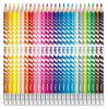 Színes ceruza készlet, háromszögletű, radírozható, MAPED "Color'Peps Oops", 24 különböző szín