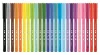 Filctoll készlet, 2 mm, kimosható, MAPED "Color'Peps Ocean", 24 különböző szín