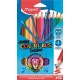 Színes ceruza készlet, háromszögletű, MAPED "Jumbo Color'Peps Strong", 12 különböző szín