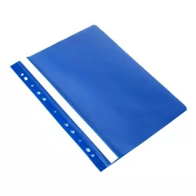   Gyorsfűző, lefűzhető, PP, A4, VICTORIA OFFICE, sötétkék