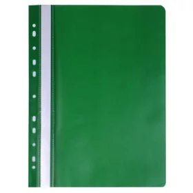 Gyorsfűző, lefűzhető, PP, A4, VICTORIA OFFICE, zöld