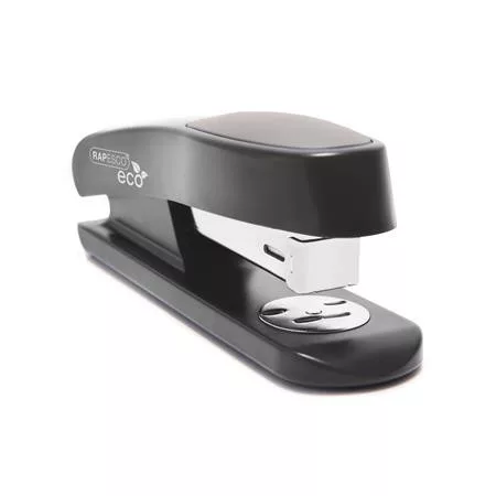 Tűzőgép, 24/6, 20 lap, antibakteriális, RAPESCO "Germ-Savvy ECO Sting Ray", fekete
