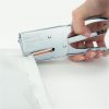Tűzőgép, kézi, 24/8, 45 lap, fém, RAPESCO "Porpoise ONE", króm