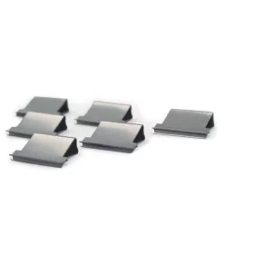   Utántöltő kapcsok, rozsdamentes acél, RAPESCO, "Supaclip 40", ezüst