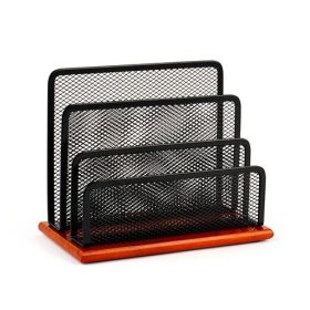 Levéltartó, fémhálós fekete vagy ezüst