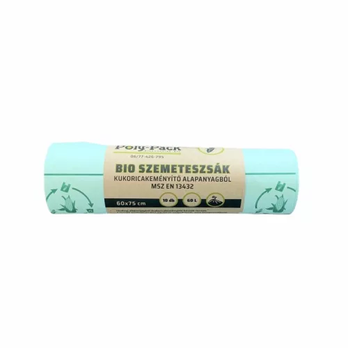 Szemeteszsák POLY-PACK Környezetbarát Lebomló - Több méretben