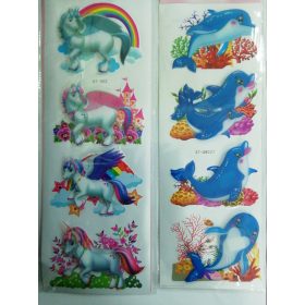 Stickers matrica csík, 3D