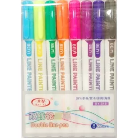 Kontúrfilc készlet, 8 db.