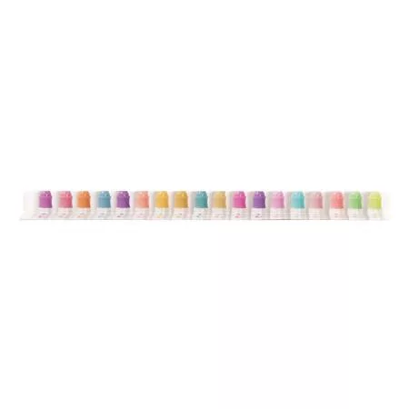 Filctoll készlet, kétvégű, kimosható, APLI Kids "Magic", 18 különböző szín