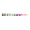 Filctoll készlet, 4,8 mm, kimosható, csillámos, APLI Kids "Glitter", 18 különböző szín