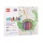 Filctoll készlet, 3,6 mm, kimosható, metálfényű, APLI Kids "Metallic", 18 különböző szín