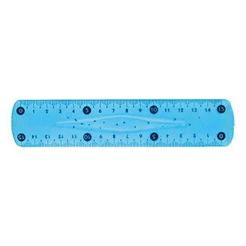 Vonalzó, hajlékony, 15 cm