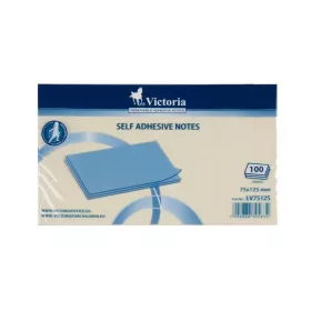 Öntapadós jegyzettömb 75×125mm, 100 lap