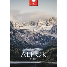 Naptár, fali, DAYLINER, "Alpok"