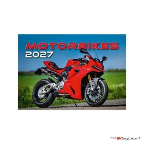 Naptár, fali, DAYLINER, "Motorbikes"
