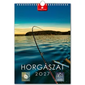 Naptár, fali, DAYLINER, "Horgász"