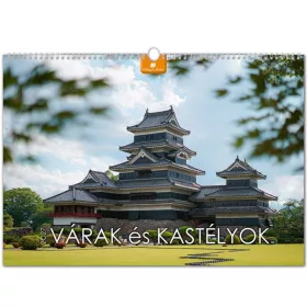 Naptár, fali, DAYLINER, "Várak és Kastélyok"