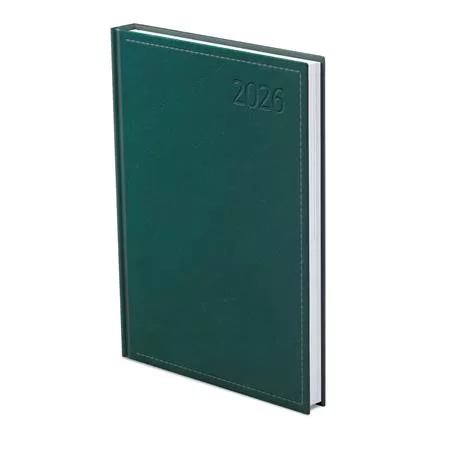 Naptár, tervező, A4, heti, TOPTIMER "Traditional", zöld