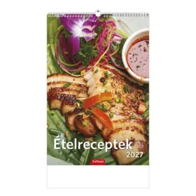 Naptár, fali, TOPTIMER "Ételreceptek"