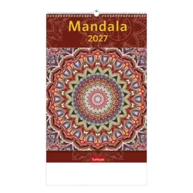 Naptár, fali, TOPTIMER "Mandala"