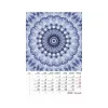 Naptár, fali, TOPTIMER "Mandala"