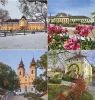 Naptár, fali, TOPTIMER "Magyar városok"