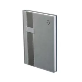   Naptár, tervező, A5, napi, TOPTIMER "Vario", szürke-szürke