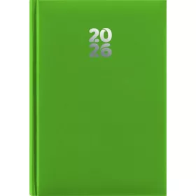   Naptár, tervező, A5, heti, DAYLINER, "Pannon", világoszöld