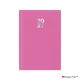 Naptár, tervező, A5, napi, DAYLINER, "Pannon", fuchsia