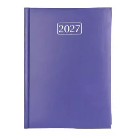   Naptár, tervező, A5, napi, VICTORIA OFFICE "Chrono, lila (2027 évi)