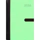 Naptár, tervező, A5, heti, DAYLINER "Winner", menta
