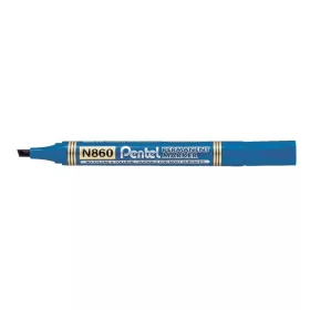   Alkoholos marker, 0,6-4,5 mm, vágott, PENTEL "N860", kék