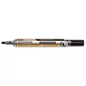   Alkoholos marker, 1,5 mm, kúpos, PENTEL "Maxiflo NFL50", fekete