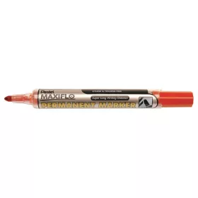   Alkoholos marker, 1,5 mm, kúpos, PENTEL "Maxiflo NFL50", piros