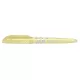 Szövegkiemelő, 1-3,3 mm, törölhető, PILOT "Frixion Light Soft", pasztellsárga