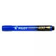 Alkoholos marker, 1,5-4 mm, vágott, PILOT "Permanent Marker 400", kék