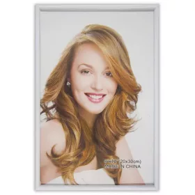 Képkeret A/4, fehér, kitámasztható