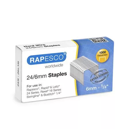 Tűzőgépkapocs RAPESCO Több méretben Választható méretek:24/6