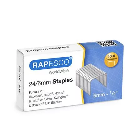 Tűzőgépkapocs RAPESCO Több méretben Választható méretek:24/6