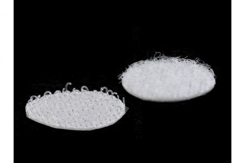 Tépőzár karikák fehér, öntapadós 1,6 cm átmérő, 40 pár