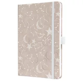   Naptár, A5, heti, 2027, kemény borító, SIGEL "Jolie", Cosmic Fantasy Beige
