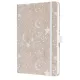 Naptár, A5, heti, 2027, kemény borító, SIGEL "Jolie", Cosmic Fantasy Beige