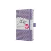 Naptár, A6, heti, 2027, kemény borító, SIGEL "Jolie",  Lavender Purple